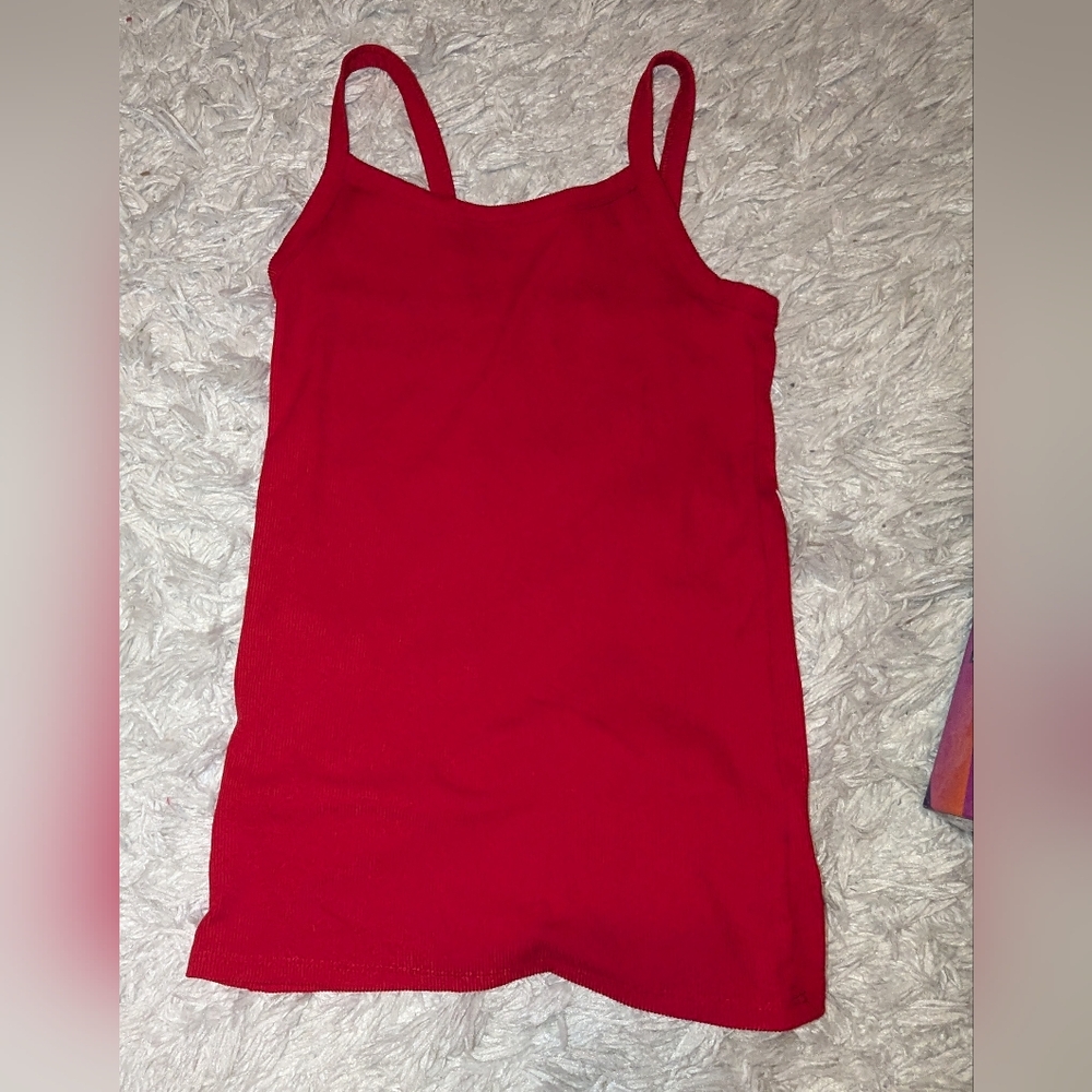 Nwot No Boundaries Red Tank Top